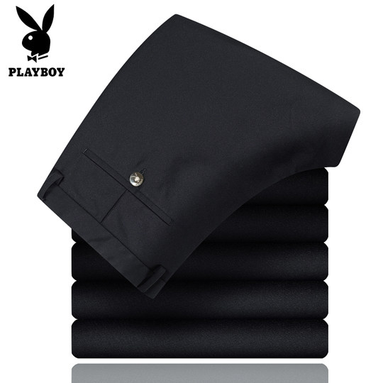 Slim-Fit-Freizeithose aus Playboy-Stretchfleece