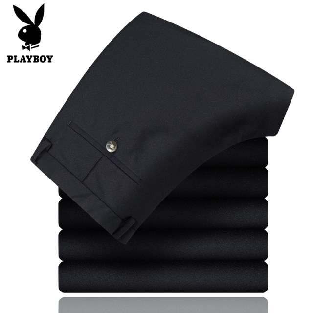 ໂສ້ງຂາສັ້ນ Playboy elastic slim LOGO ແທ້