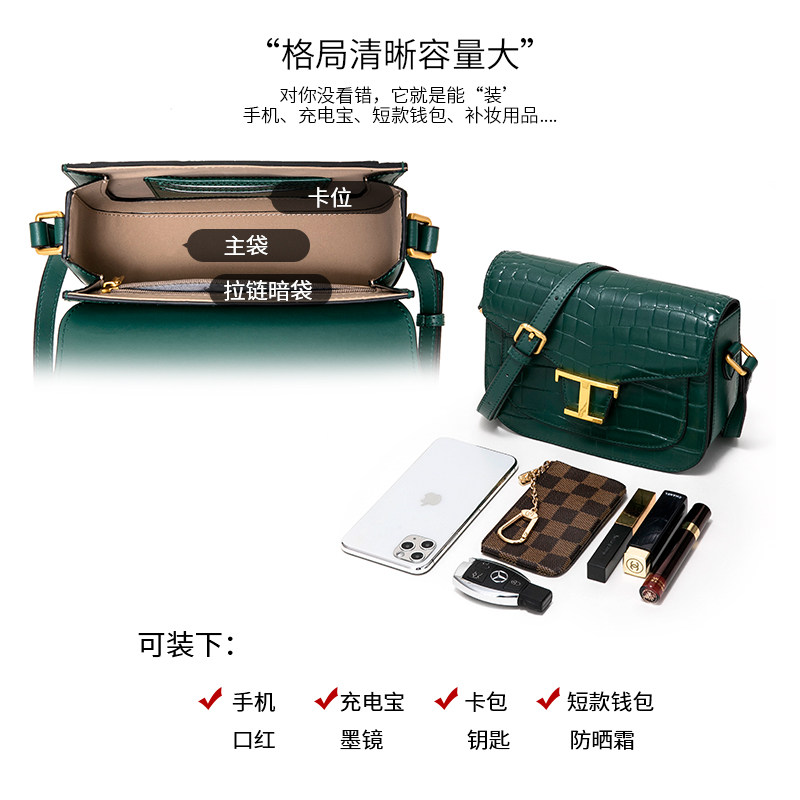 2020新款潮马鞍包小众小ck真皮包包 包薇尔女士包袋