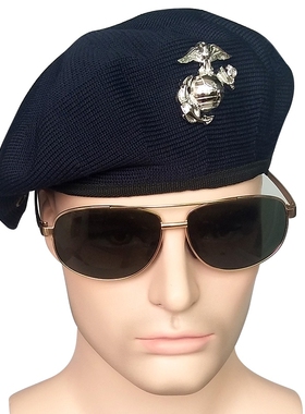 夏季网眼英伦风青年水兵舞保安帽