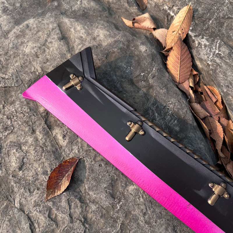 和平精英武器和平精英地铁逃生火焰刀大号1米PU软胶模型合金武器维列玩具刀