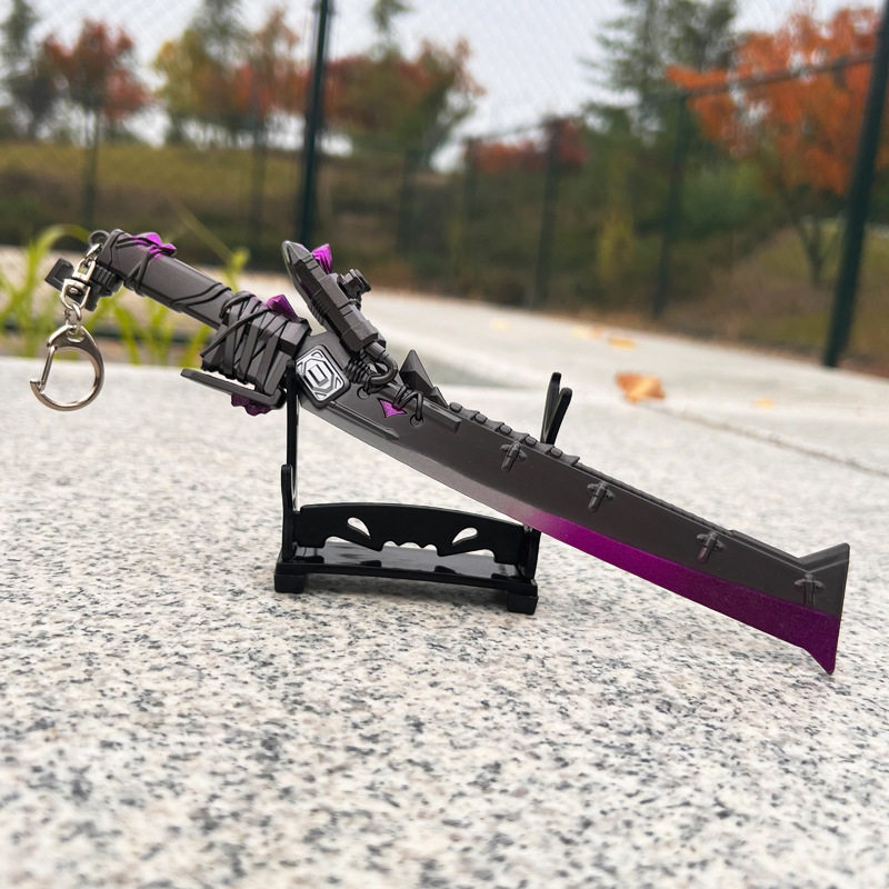 和平精英玩具和平精英蝴蝶刀双节棍火焰刀周边地铁逃生大号1米模型合金PU玩具