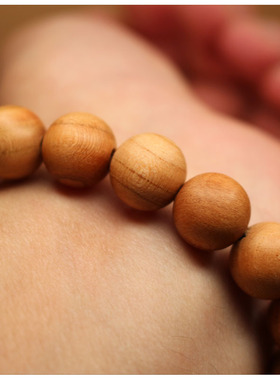 桃木雕刻手串打牌麻将东西南北