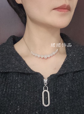 甲壮腺术后遮挡疤痕项链