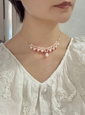 天然珍珠女防褪色防过敏可洗澡