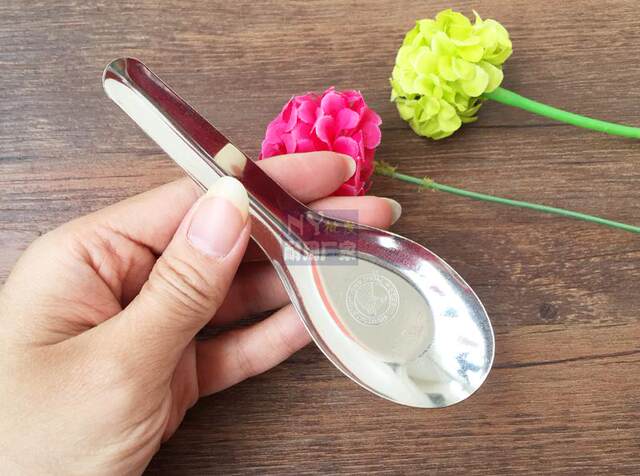 Wholesale stainless steel small spoon tableware restaurant restaurant