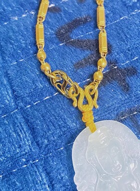 钛钢镀金项链DIY首饰双开口S扣头Y字链吊坠手链延长挂扣修复配件