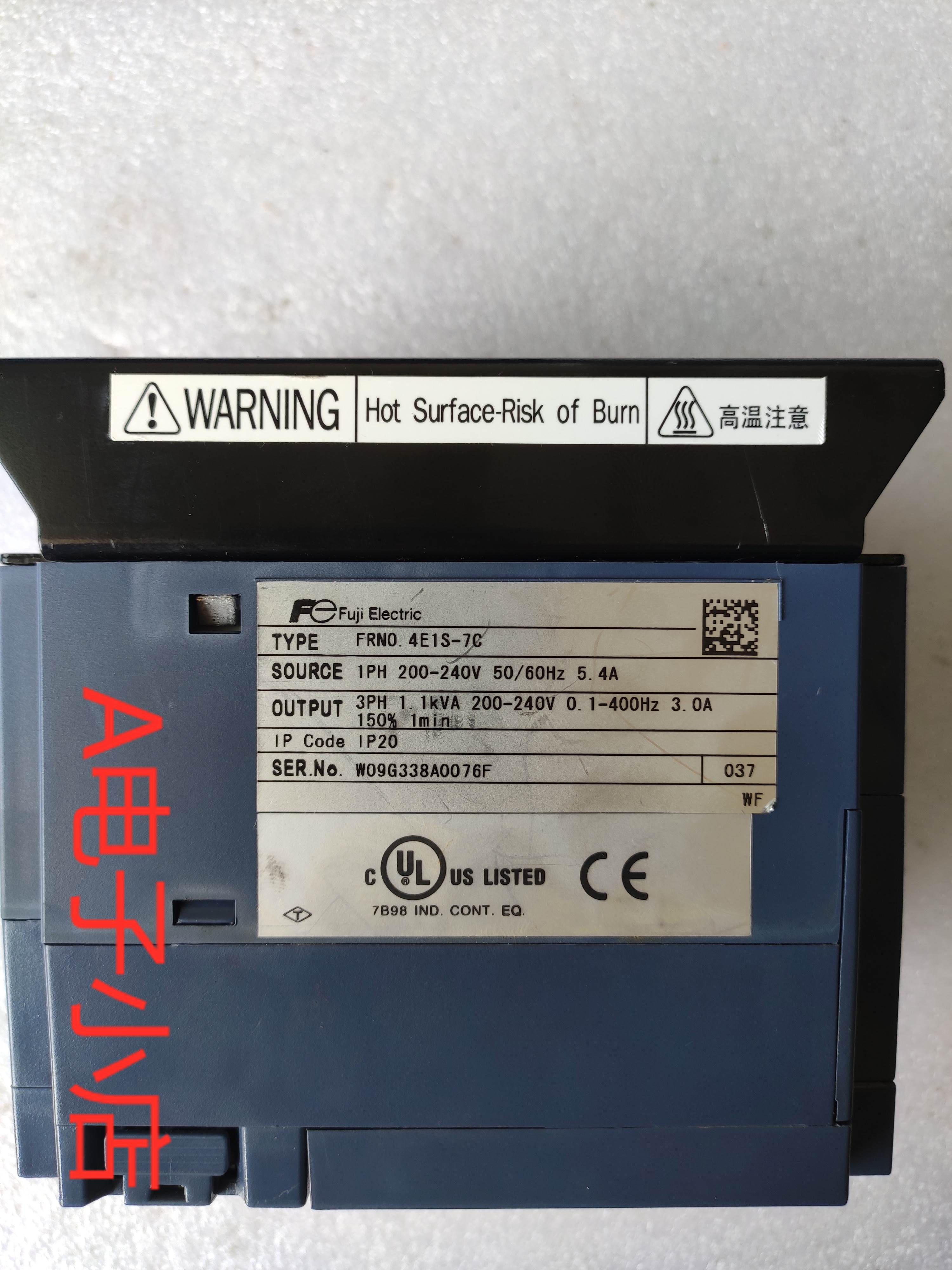 原装拆机变频器FRN0.4E1S-7C 0.4KW 220V现货包好成色新实物拍摄_虎窝淘