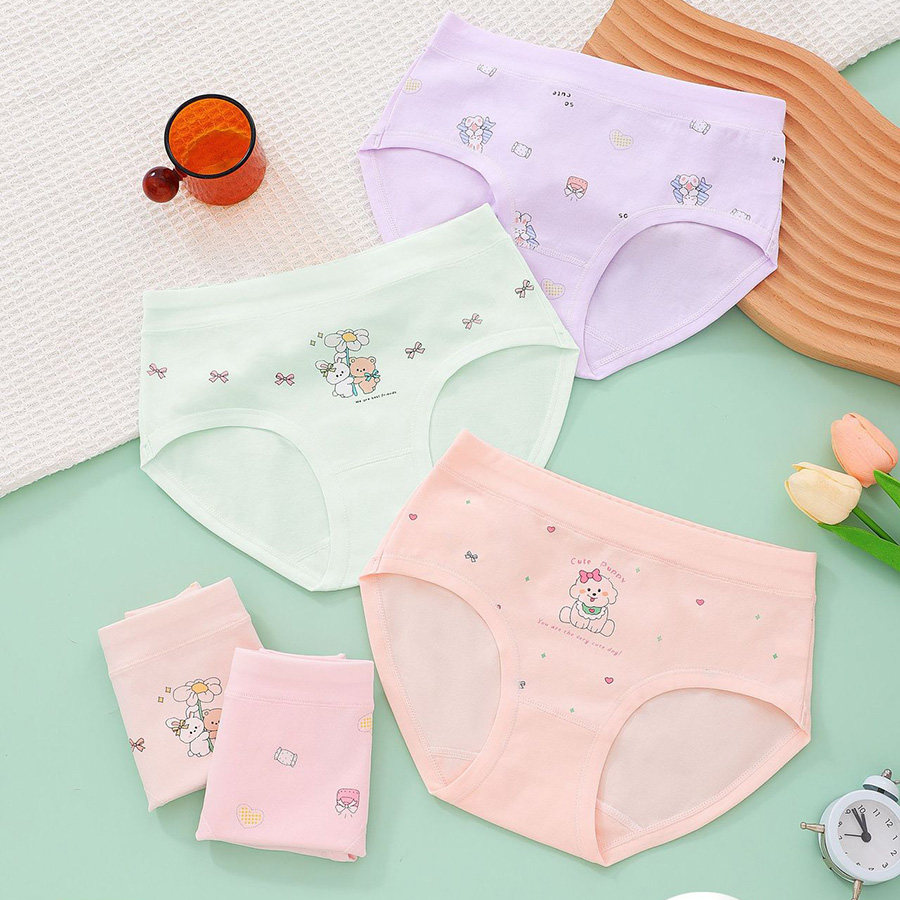 爱念纯棉女童三角内裤儿童小学生小童宝宝全棉女孩莫代尔中大童女,淘宝优惠券,粉丝福利购,淘宝优惠卷