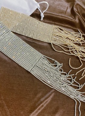 欧美风饰品ins风超闪女名媛夸张