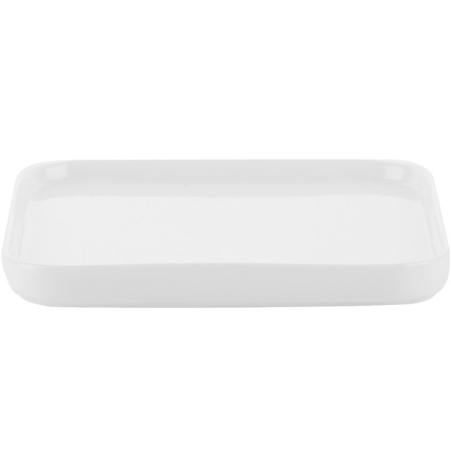 New product simple four-party creative pure white custom Western cuisine plate