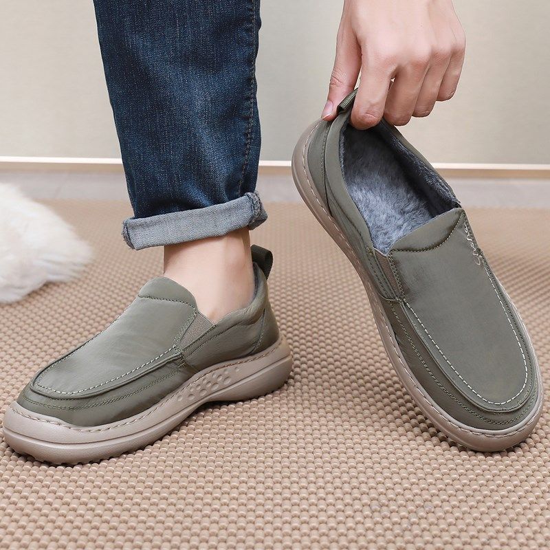 老北京布鞋男款秋冬轻底薄绒休闲二棉鞋加绒保暖宽脚男鞋大码4546,淘宝优惠券,粉丝福利购,淘宝优惠卷