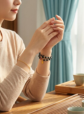 福粒多女款合香绿松石助眠轻身