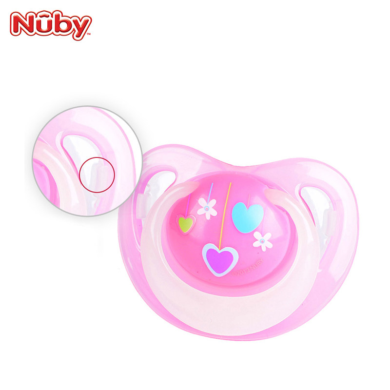 美国nuby硅胶拇指型软新生儿奶嘴 nuby母婴奶嘴/安抚奶嘴