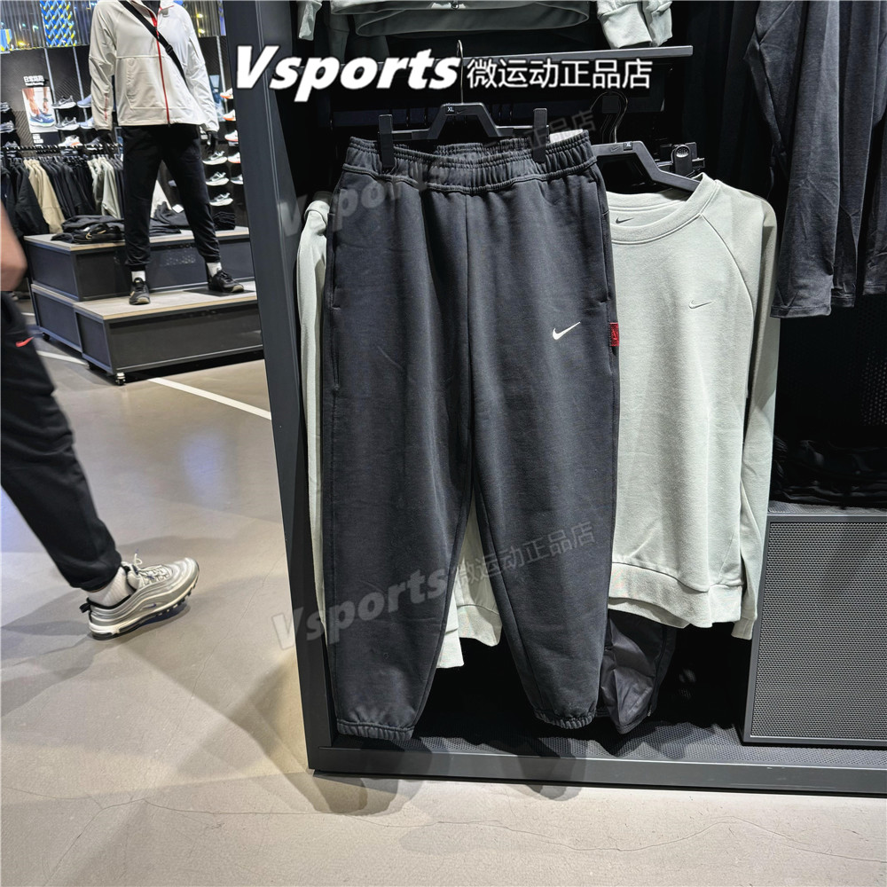 NIKE耐克裤子男新款2025春季新年款CNY宽松收口运动裤 IB5806-010 - 图0