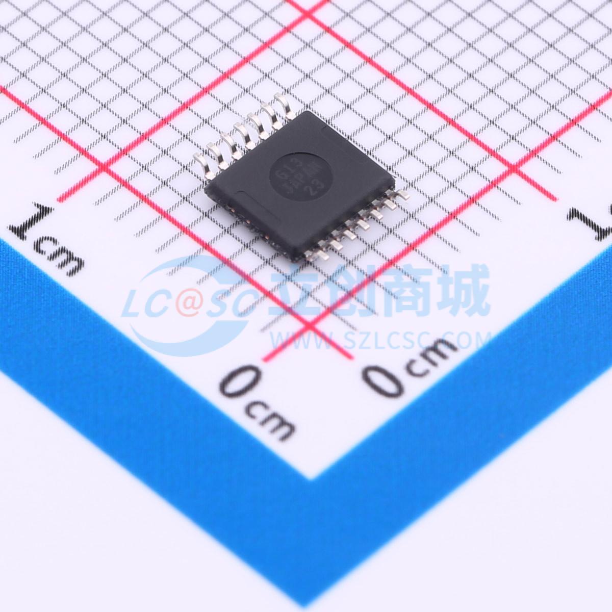 74LCX14FT TSSOP-14 反相器 全新原装 元器件配单可开票 - 图0