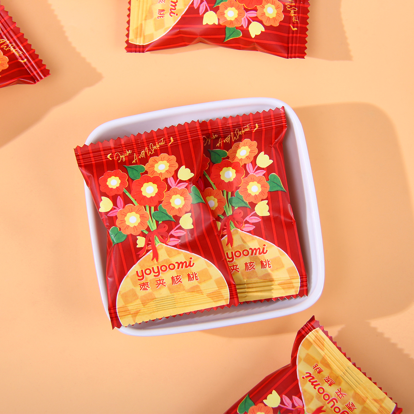 新西兰yoyoomi有有米枣夹核桃红枣喜枣子早生贵子结婚订婚喜糖果 - 图2