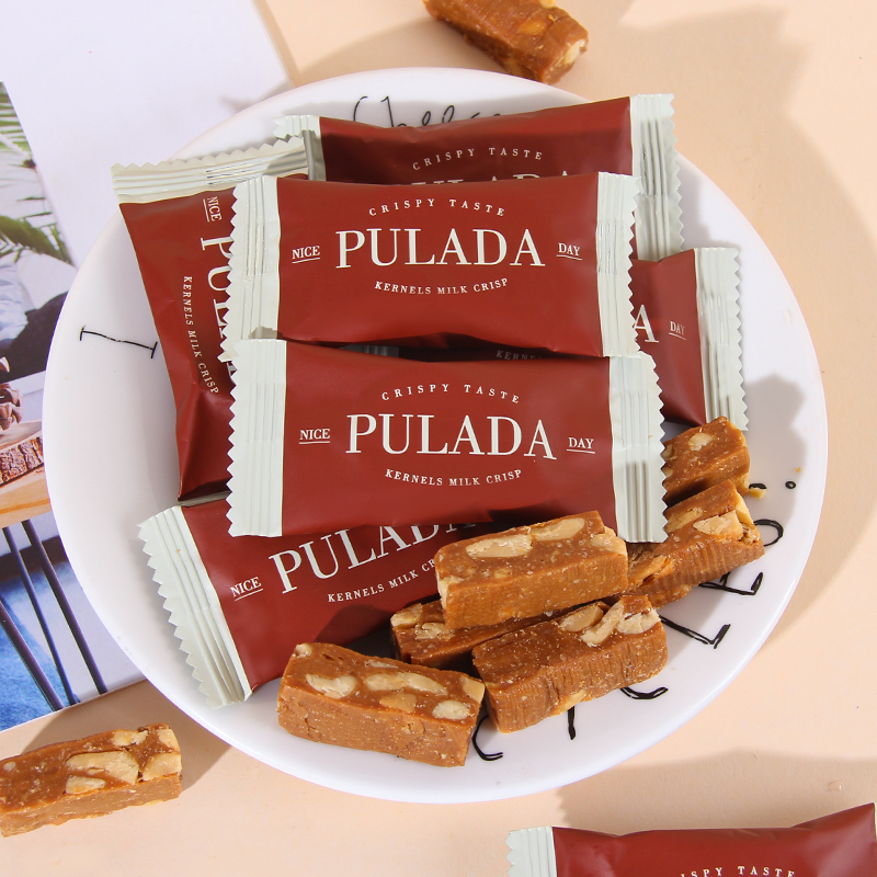 英国PULADA手工海盐果仁太妃糖杏仁焦糖坚果酥脆糖结婚喜糖果年货,淘宝优惠券,粉丝福利购,淘宝优惠卷