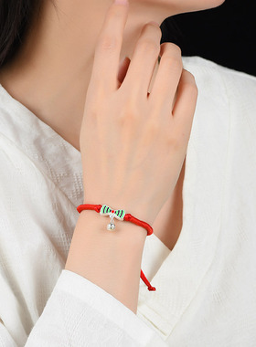 红绳手链手串材质925银，仓库尾货处理，没有几条了