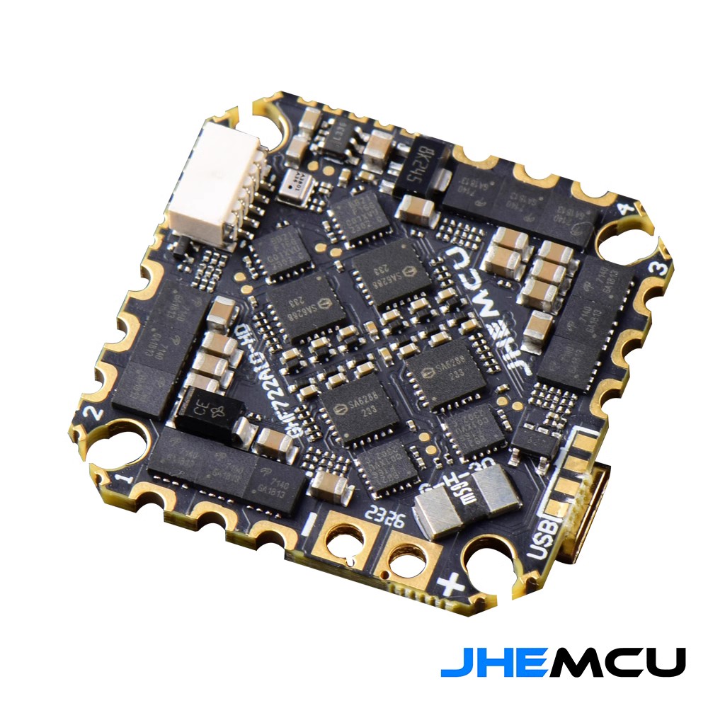 JHEMCU 津航 GHF722 HD 40A AIO 飞控电调一体 穿越机竞速花飞FPV - 图1