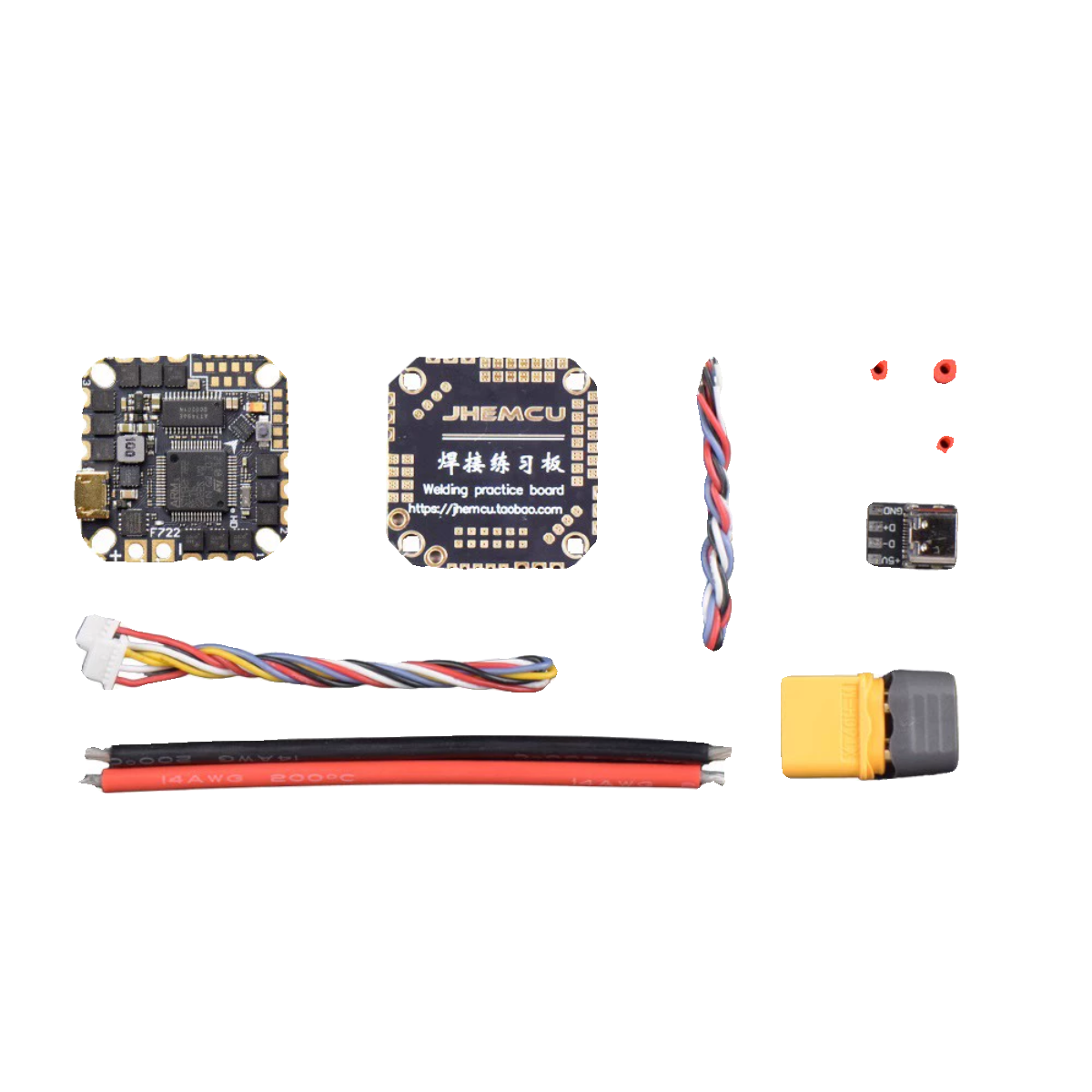 JHEMCU 津航 GHF722 HD 40A AIO 飞控电调一体 穿越机竞速花飞FPV - 图3