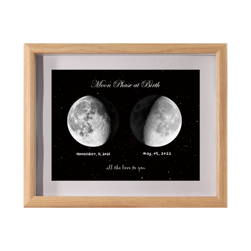 Постоянная настройка подарка на день рождения на луне, чтобы дать парням -подругам и подругам в День Святого Валентина.