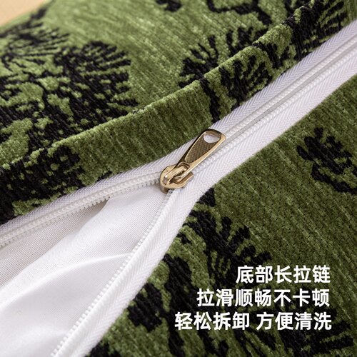 中古风沙发靠垫护腰大靠枕床头靠背枕飘窗靠包榻榻米床靠软包防撞 - 图3