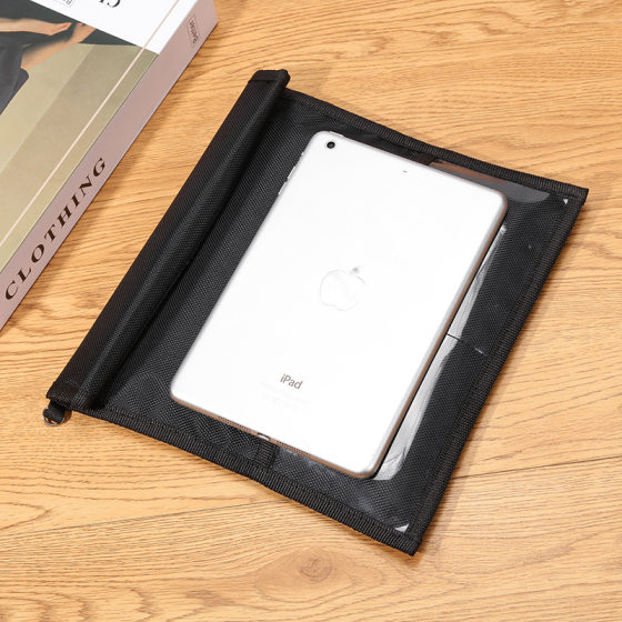Large radiation-proof computer mobile phone signal shielding bag