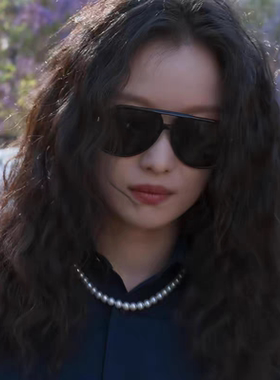 隐身的名字任小名倪妮同款项链施家珍珠毛衣链女轻奢时尚小众颈链