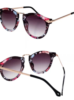 冬去春来庄庄章若楠同款太阳眼镜女防紫外线时尚墨镜遮阳太阳眼潮