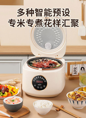 金纳斯5L电饭煲家用AI语音控制多功能电饭锅大容量蓝牙控制煲汤