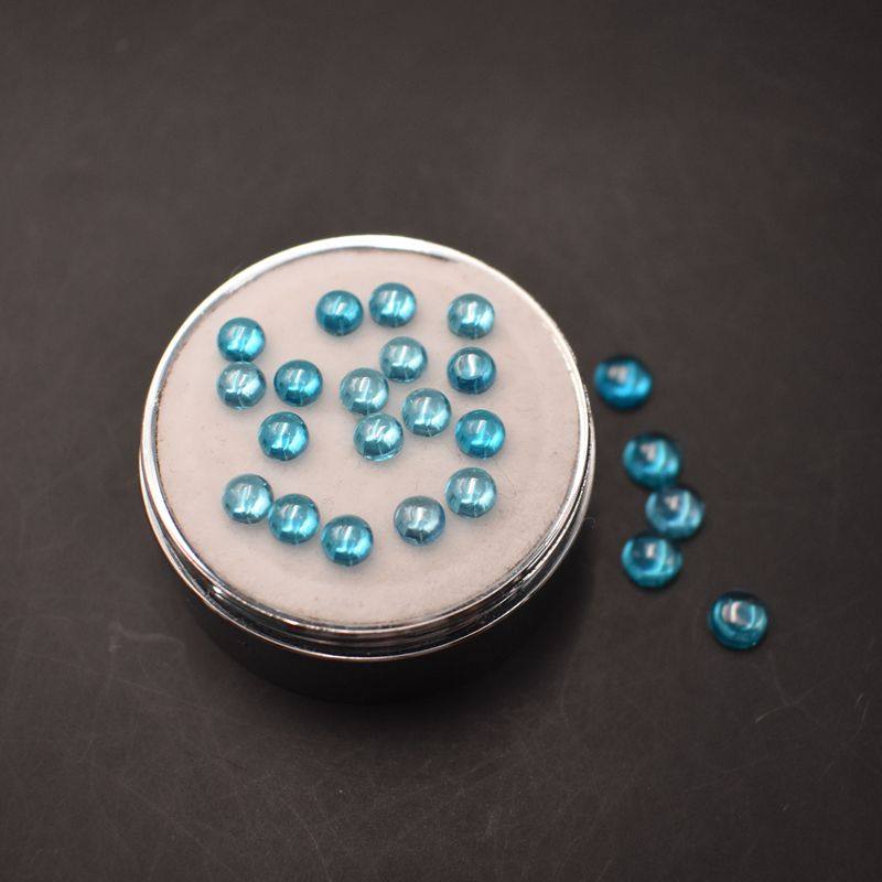 2mm3mm4mm5mm6mm海蓝宝石平底素面半面圆形宝石裸石配饰镶嵌石头,淘宝优惠券,粉丝福利购,淘宝优惠卷