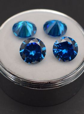 瑞士蓝锆石麦一点人造宝石