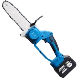 Германская цепочка по бытовой батарейке с бензийной батареей видела небольшие портативные портативные зарядки лития, зарядка лесозаготовки, видение пилы на открытом воздухе бамбуковое артефакт