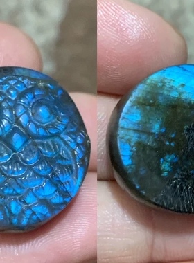 挂件吊坠拉长石手链猫头鹰钥匙扣