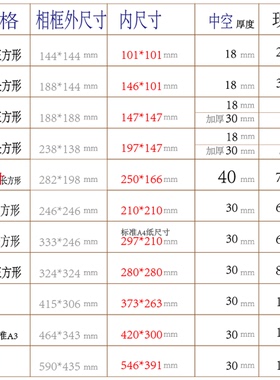 diy纸质diy标本手工立体相框
