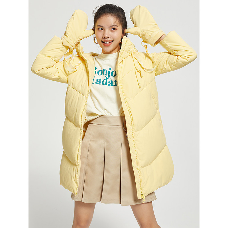 艾莱依时尚2020冬季新款反季羽绒服 艾莱依羽绒服