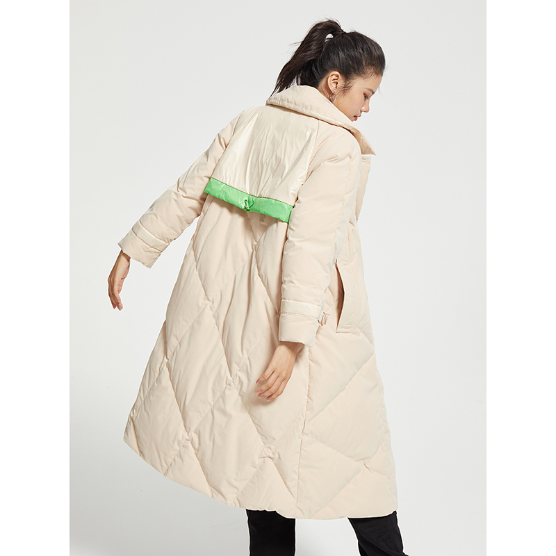 【直播专享】艾莱依冬季大牌长羽绒服 艾莱依羽绒服