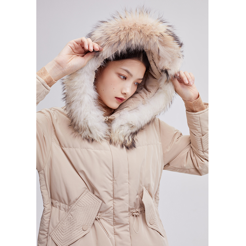 【直播专享】艾莱依大毛领冬季羽绒服 艾莱依羽绒服