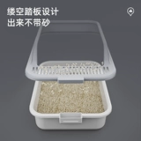 Полностью открытые кошки песчаные котенок маленький полузвучный туалетный туалетный туалетный туалетный туалетный туалет.