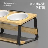 Pet Cat Bowl Ceramic Cat Food защищающая шейки матки шейки матки и бассейн с анти -перевернутой рисовой миской собачьи столы для собачьей чаши для собак.