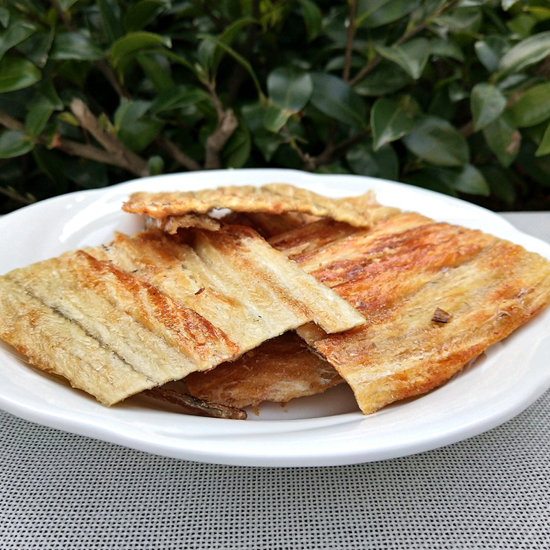 烤鱼片现烤鳗鱼片办公室小零食烤鱼干鲜烤鱼干即食500g