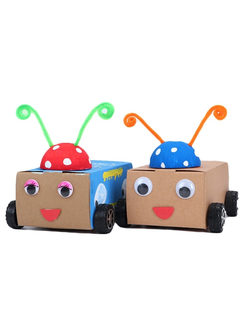 扫地机器人科技小制作发明科学实验diy环保手工废品利用材料 玩具