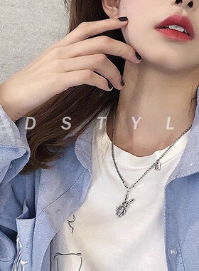 pdstyle自制ins可爱四肢锁骨链