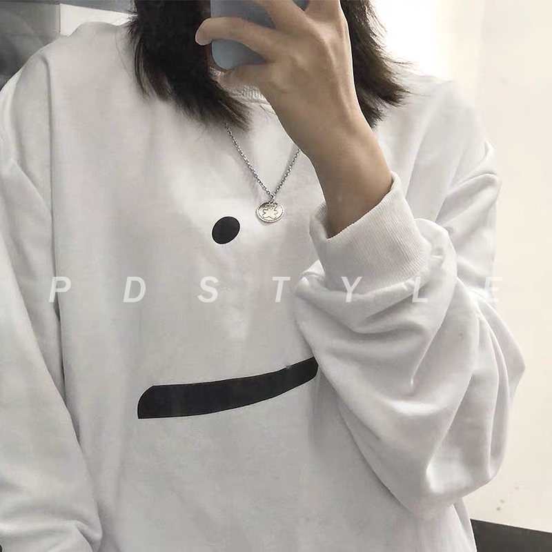 PDSTYLE自制 圆牌小熊复古吊坠男女嘻哈项链ins个性可爱气质礼物 - 图0