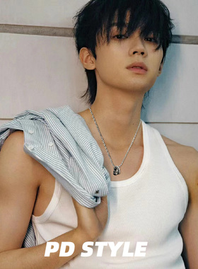 「追光者」925纯银双环项链