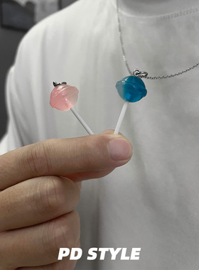 送你一根棒棒糖！情侣项链