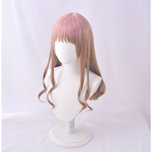 SUNCOS 电光机王 SSSS.DYNAZENON 南梦芽cos假发 长头皮 小卷长发 - 图1