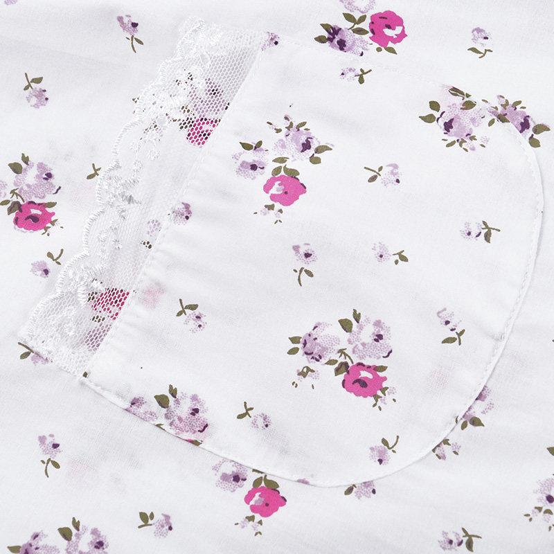 美标春夏女短袖韩版性感纯棉睡衣 美标服饰睡裙