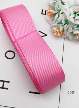 东哥家 热卖2.5CM鼎信纯色螺纹带织带DIY儿童手工和风发饰罗纹带